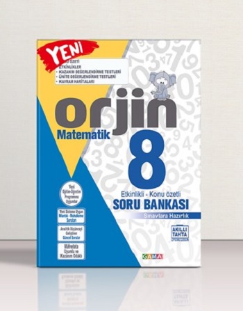 ORJİN 8 Matematik Konu Anlatımlı Soru Bankası