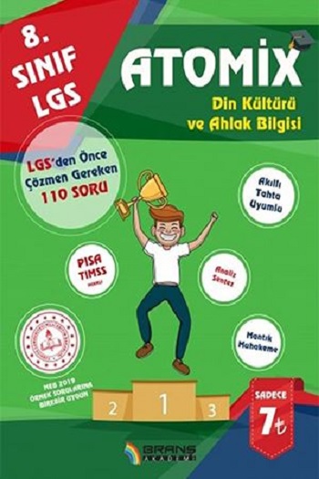 8.Sınıf LGS Atomix Din Kültürü ve Ahlak Bilgisi