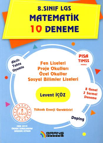 8.Sınıf LGS Matematik 10 Deneme