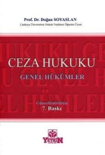 Ceza Hukuku Genel Hükümler