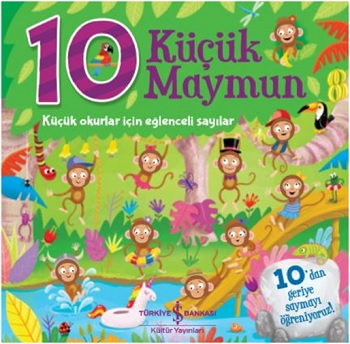 10 Küçük Maymun (Ciltli)