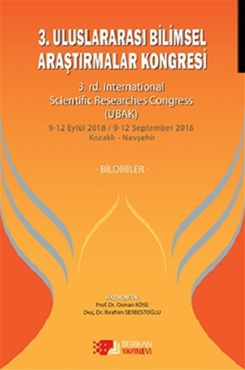 3. Uluslar Arası Bilimsel Araştırmalar Kongresi