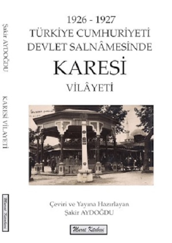 1926-1927 Türkiye Cumhuriyeti Devlet Salnamesinde Karesi Vilayeti