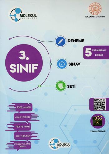 Molekül Yayınları 3. Sınıf 5'li Kazandıran Deneme Seti