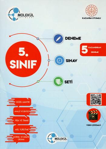 Molekül Yayınları 5. Sınıf 5'li Kazandıran Deneme Seti