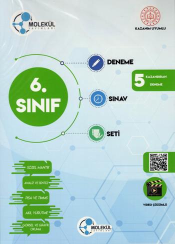 Molekül Yayınları 6. sınıf 5'li Kazandıran Deneme Seti