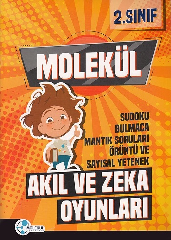 Molekül Yayınları 2. Sınıf Molekül Akıl ve Zeka Oyunları