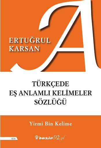 Türkçede Eş Anlamlı Kelimeler Sözcüğü