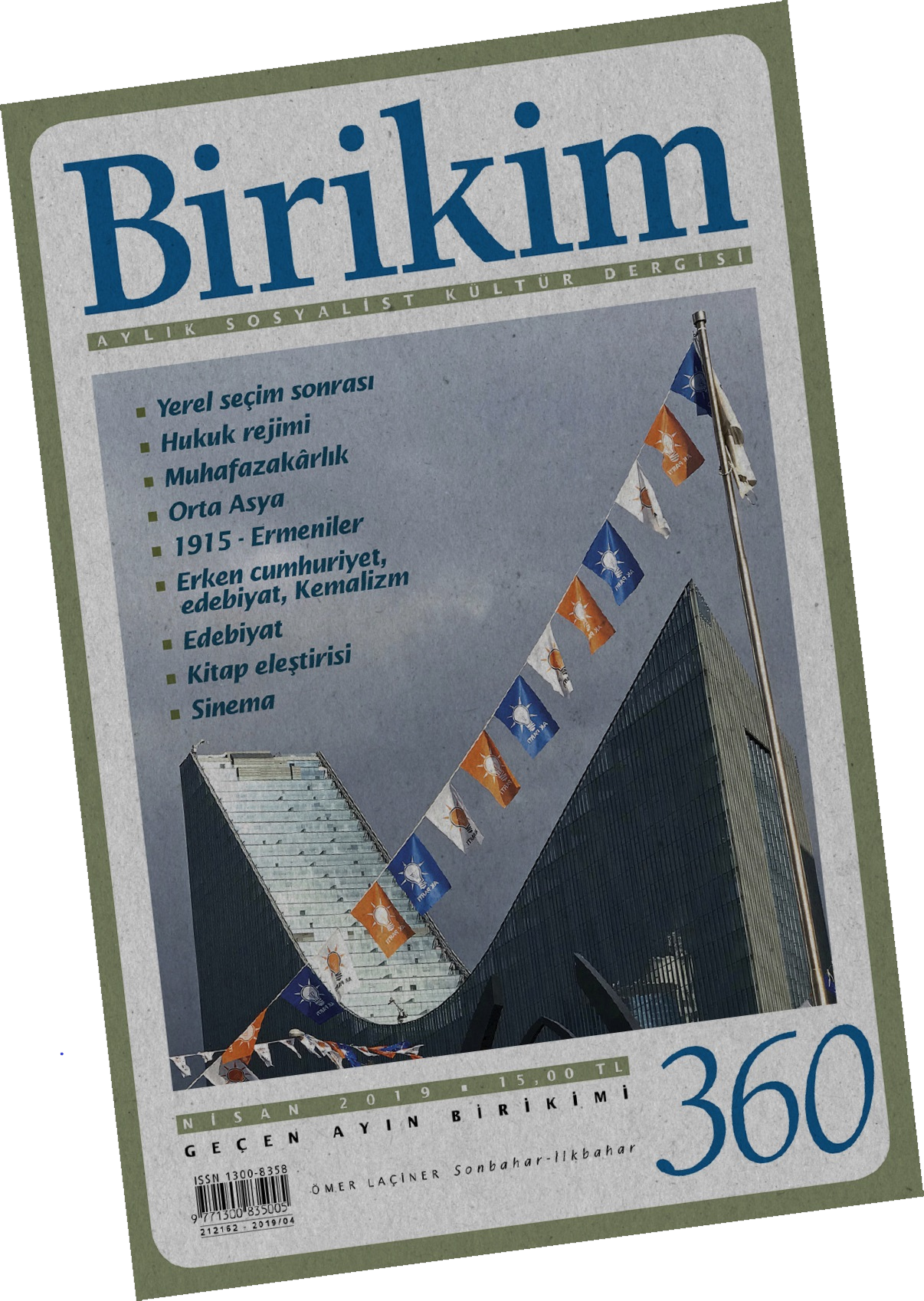 Birikim Sayı 360 Nisan 2019