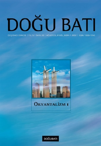 Doğu Batı Düşünce Dergisi 20. Sayı ; Oryantalizm I