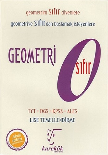 Karekök Yayınları TYT-DGS-KPSS-ALES Geometri Sıfır