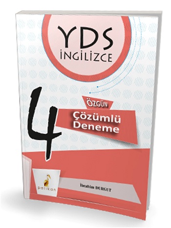 YDS İngilizce 4 Özgün Çözümlü Deneme