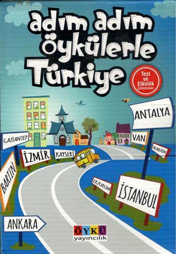 Adım Adım Öykülerle Türkiye 10 Kitap Set