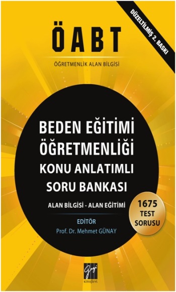 ÖABT Beden Eğitimi Öğretmenliği Konu Anlatımlı Soru