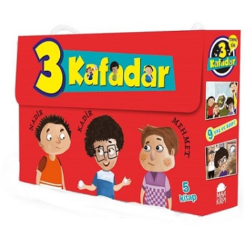 3 Kafadar Seti (5 Kitap Takım)