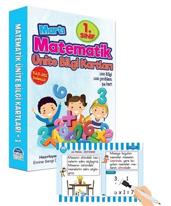 1.Sınıf Matematik Ünite Bilgi Kartları