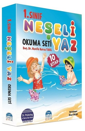 1. Sınıf Neşeli Yaz Okuma Seti (10 Kitap Takım)