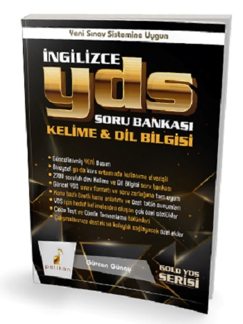 Gold Serisi İngilizce YDS Soru Bankası Kelime & Dilbilgisi