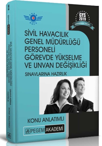 2019 Sivil Havacılık Genel Müdürlüğü Personeli Görevde Yükselme Ve Unvan Değişikliği Sınavlarına Hazırlık Konu Anlatımlı