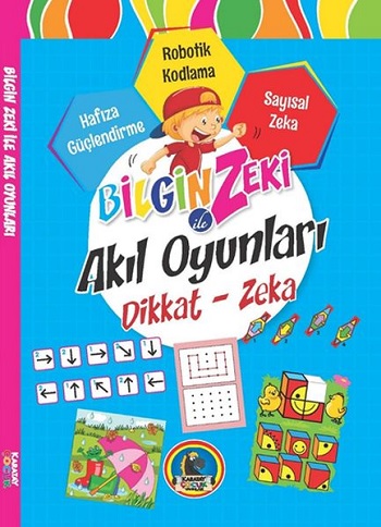 Bilgin Zeki ile Akıl Oyunları Dikkat Zeka - Mavi Seri