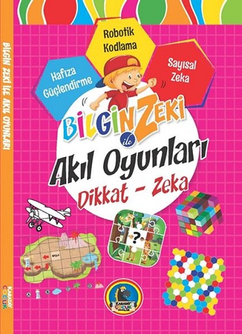 Bilgin Zeki ile Akıl Oyunları Dikkat Zeka - Pembe Seri