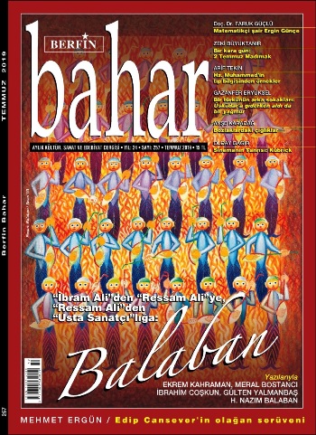 Berfin Bahar Aylık Kültür Sanat ve Edebiyat Dergisi Temmuz 2019 Sayı 257