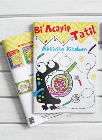 Bi Acayip Tatil Aktivite Kitabı (5-6 Yaş)