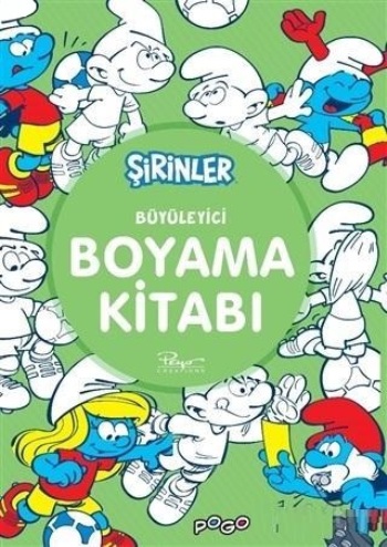 Büyüleyici Boyama Kitabı - Şirinler