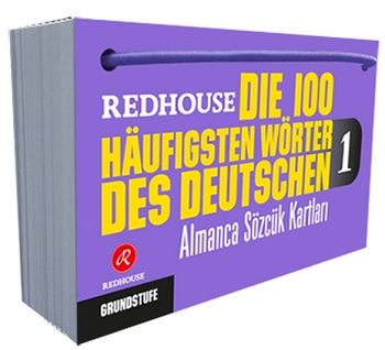 Die 100 Haufigsten Wörter des Deutschen 1 - Almanca Sözlük Kartları  (cep boy)