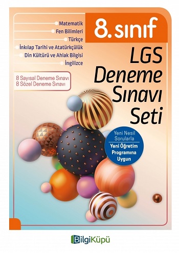 Bilgi Küpü 8.Sınıf LGS Deneme Sınav Seti