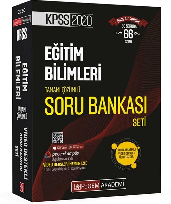 2020 KPSS Eğitim Bilimleri Tamamı Çözümlü Modüler Soru Bankası Seti - 6 Kitap