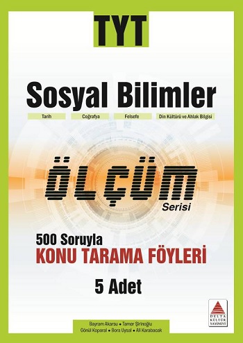 TYT Sosyal Bilimler Ölçüm Serisi 500 Soruyla Konu Tarama Föyleri