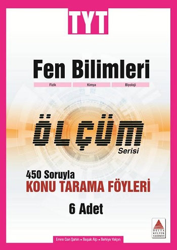 TYT Fen Bilimleri Ölçüm Serisi 450 Soruyla Konu Tarama Föyleri