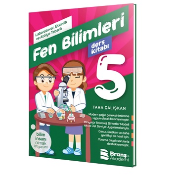 Branş 5. Sınıf Fen Bilimleri Deney Ders Kitabı Branş Akademi