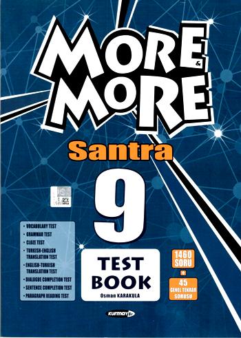 More & More Santra 9 Test Book