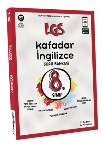 Doğan Akademi 8. Sınıf LGS Kafadar İngilizce Soru Bankası