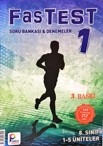 Phaselis 8.Sınıf Fastest 1 Soru Bankası ve Denemeler