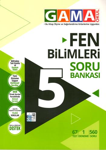 Gama 5 Fen Bilimleri Soru Bankası