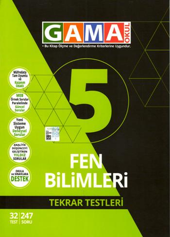 Gama 5 Fen Bilimleri Tekrar Testleri