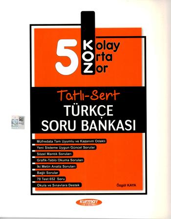 Kurmay Koz 5 Tatlı Sert Türkçe Soru Bankası