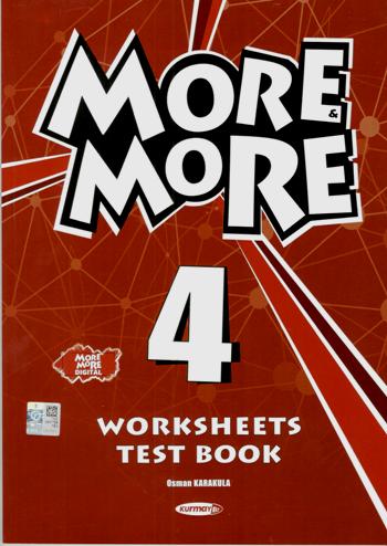 Kurmay 4. Sınıf More and More Worksheets & Test Book