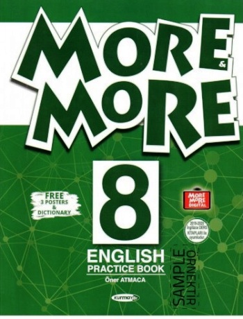 Kurmay More & More 8 English Practice Book