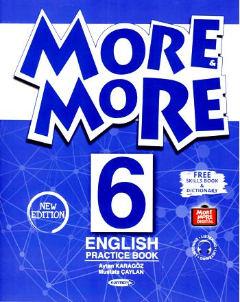 Kurmay 6. Sınıf More and More English Practice Book & Dictionary