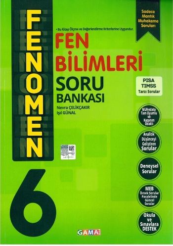 Fenomen 6 Fen Bilimleri Soru Bankası