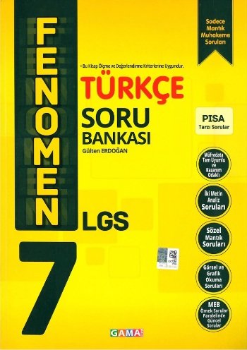 Fenomen 7 LGS Türkçe Soru Bankası