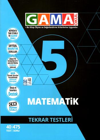 Gama 5. Sınıf Matematik Tekrar Testleri