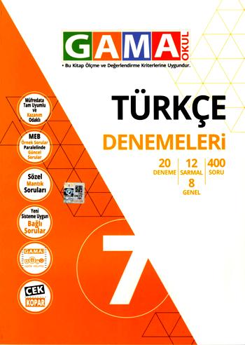 Gama 7. Sınıf Türkçe Denemeleri