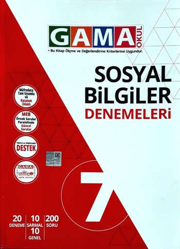 Gama 7 Sosyal Bilgiler Denemeleri