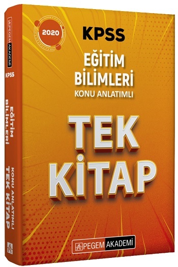 2020 KPSS Eğitim Bilimleri Konu Anlatımlı Tek Kitap