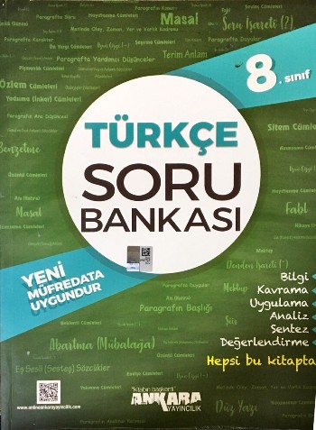 8. Sınıf Türkçe Soru Bankası